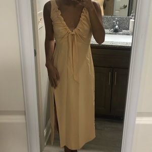 abercrombie tie front midi dress Abercrombie & Fitch | Dresses | Abercrombie Tie Front Midi Dress In Light Blue